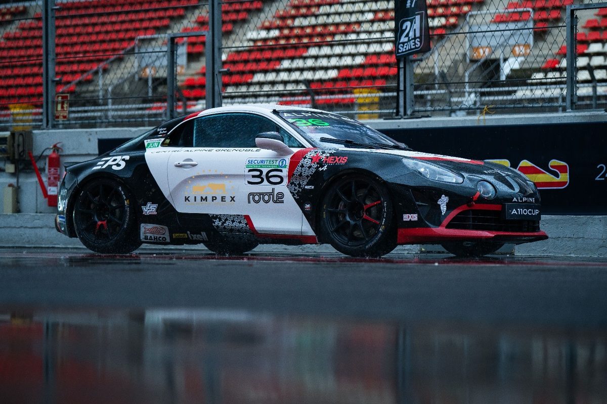 Alpine A110 Cup aux couleurs de KIMPEX